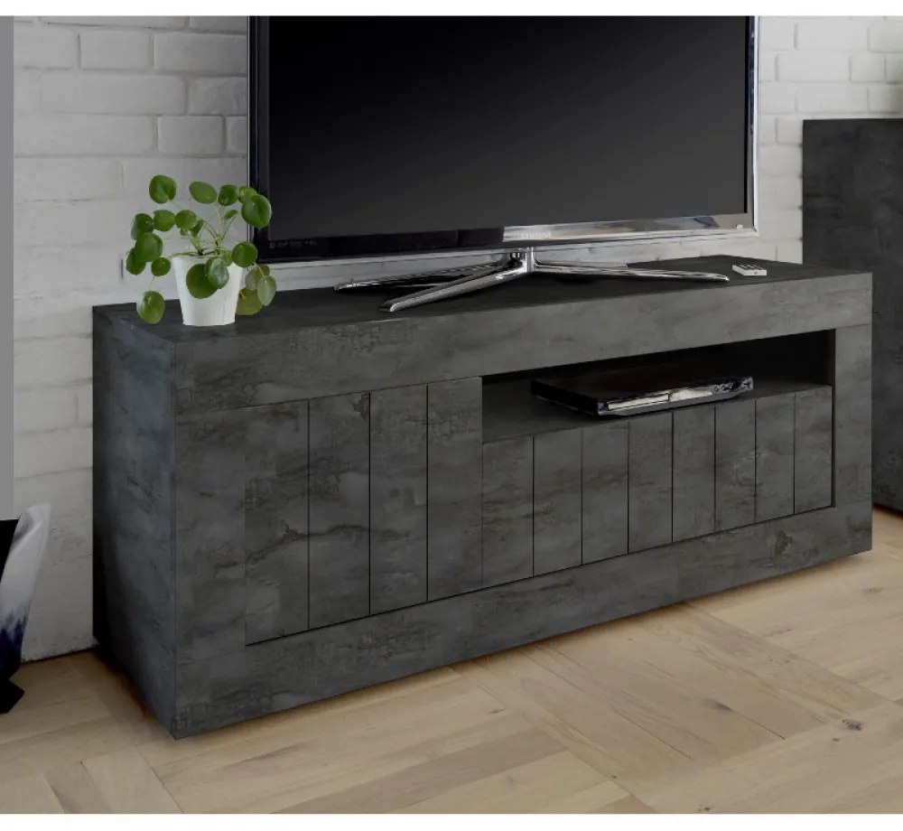 URBINO Oxidált TV szekrény 3 ajtós 138cm