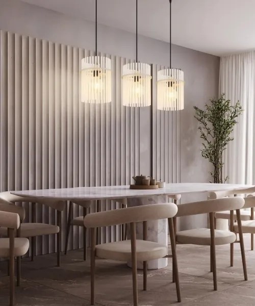 Globo 15698-3HB - GORLEY csillár kábelen 3xE27/60W/230V