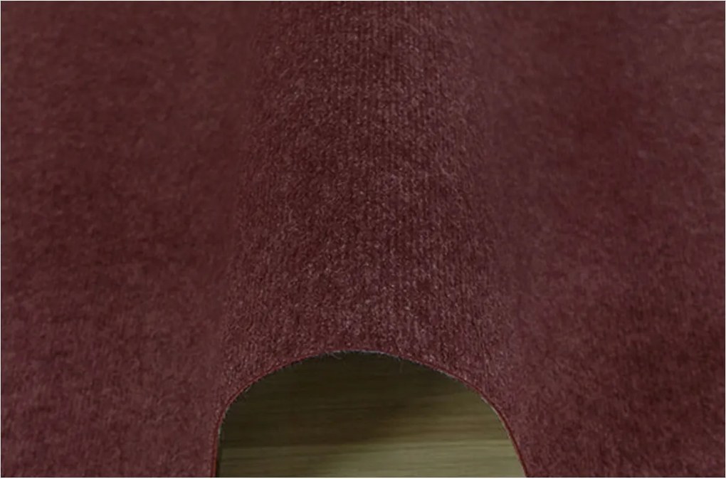 Rendezvényszőnyeg Bordó 2 m széles Star Filc Nélkül Méretre Szabva