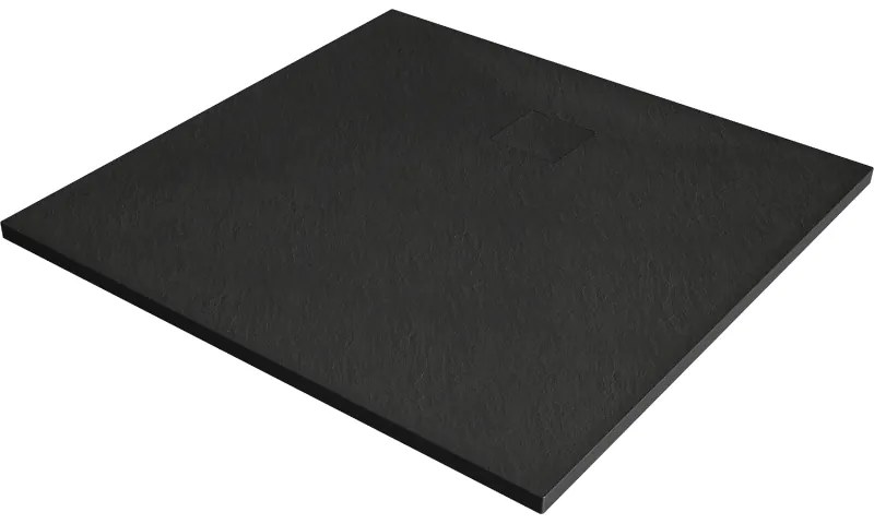 Mexen Bert négyzet alakú zuhanytálca SMC 90 x 90 cm, fekete - 4K709090