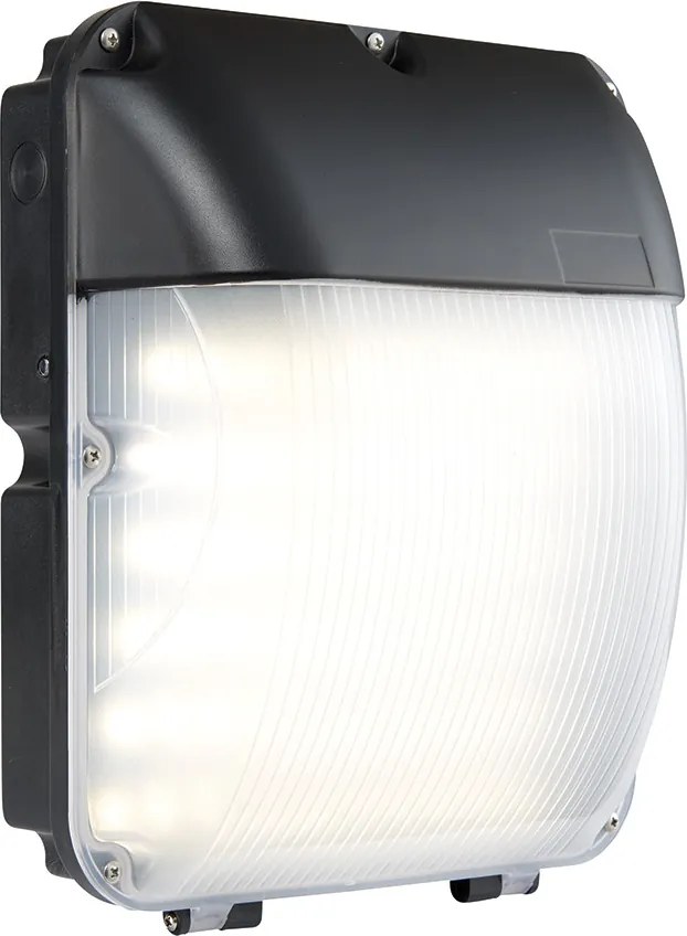 ENDON 67176 LUCCA Modern Kültéri Fali Lámpa Matt Fekete, Opál LED IP44