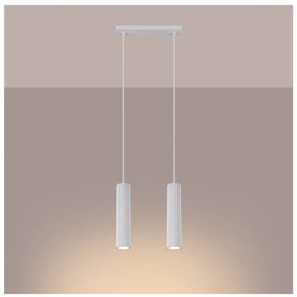 Fehér függőlámpa Gleam – Sollux