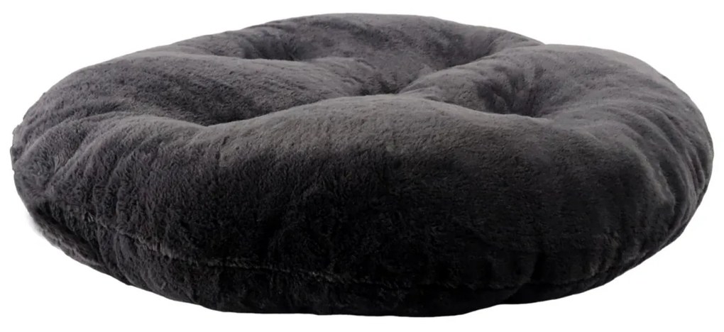 Domarex IVY PLUSH kutyafekhely, fekete, átmérő 65cm