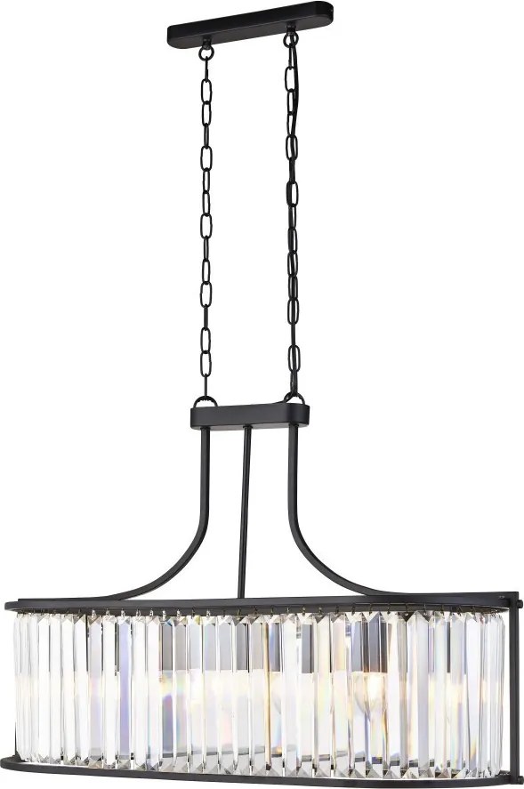 Függeszték Fekete VICTORIA SEARCHLIGHT 8095-5BK
