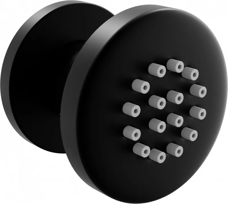 Mexen oldalsó felületre szerelhető fekete fúvóka - 79361-70