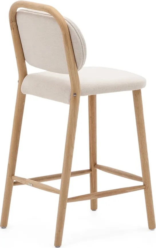 Bézs bárszék (ülésmagasság 66 cm) Helda – Kave Home