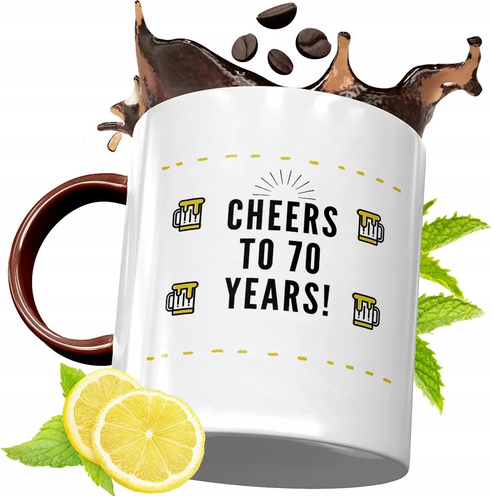 Bordó Bögre 70. Születésnapra Ajándék fényképes nyomtatással