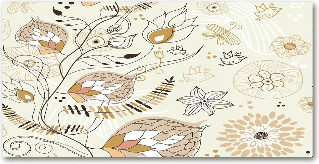 Fotó kép edzett üveg díszek 140x70