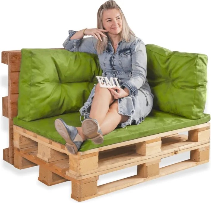 EMI zöld vékony kerti raklap párna