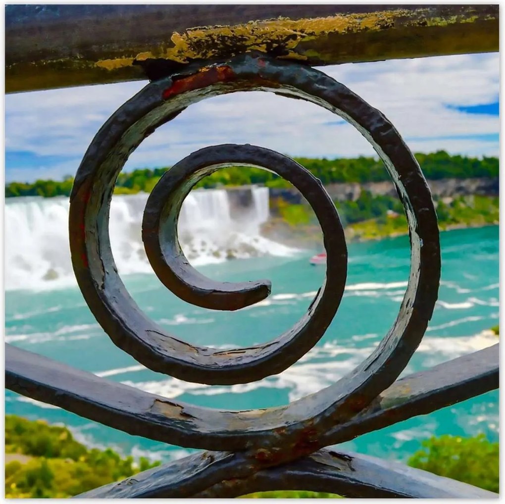 Poszterek 100x100 Niagara vízesés