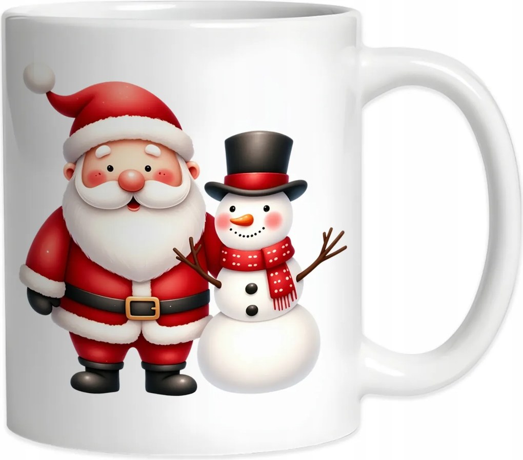 Karácsonyi bögre Mikulás Csillag Hóember Karácsony 330ml