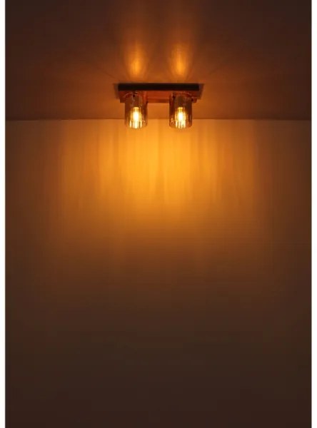 Globo 15915-2 - UNDERWOOD mennyezeti lámpatest 2xE27/40W/230V