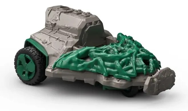 Schleich 42666 Jungle Jet jármű MINI CREATUREminifigurával