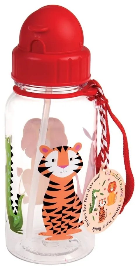 Colourful Creatures kulacs, 500 ml - Rex London