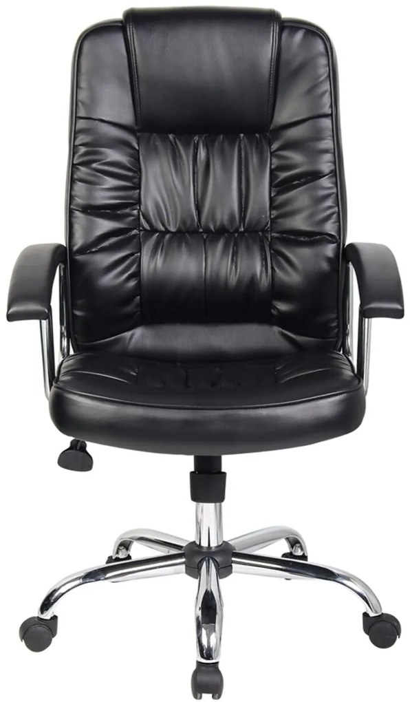 Ergonomikus irodai szék, Bedora Abraj, ökológiai bőr, fekete