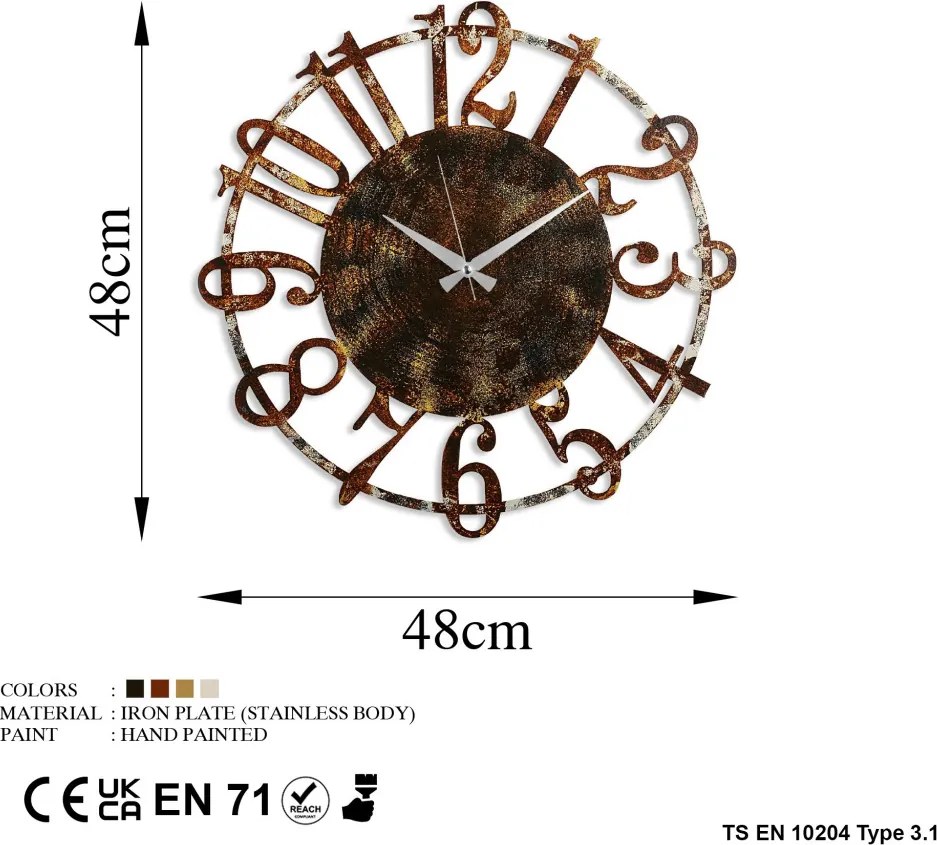 Fém falióra, Ø48 cm – TR891TNL2437