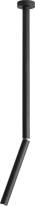 ALDEX 1084PL_G1_M STICK Hengeres Mennyezeti Lámpa Fekete G9 IP20