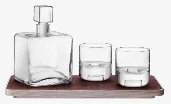 Whisky készlet hamutartóval és parafával - LSA International