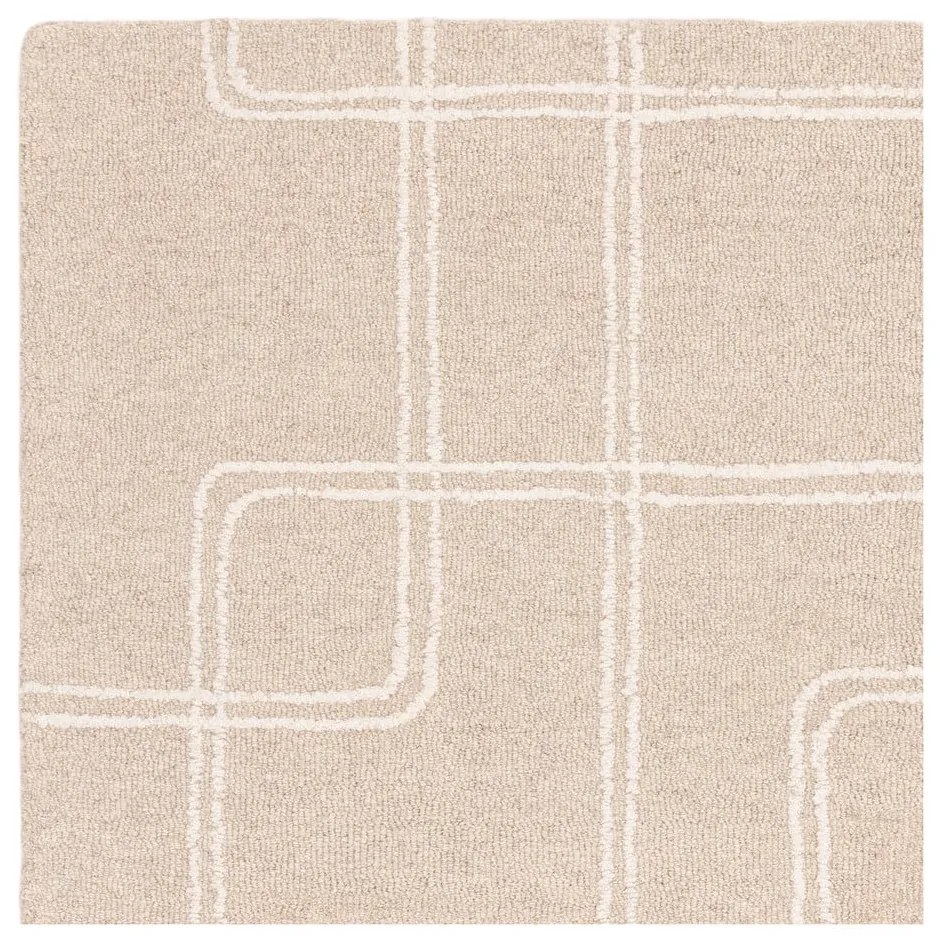 Bézs kézi szövésű gyapjú szőnyeg 200x300 cm Ada – Asiatic Carpets