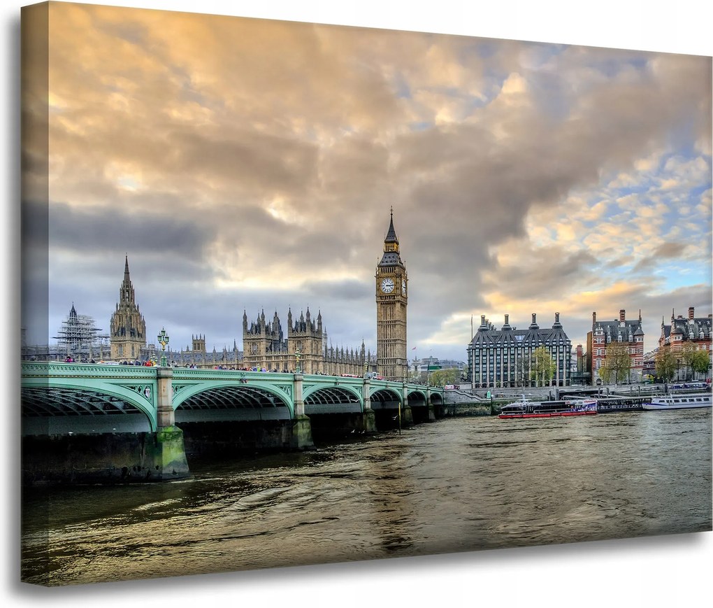 Vászonkép Építészet Big Ben London 70X50