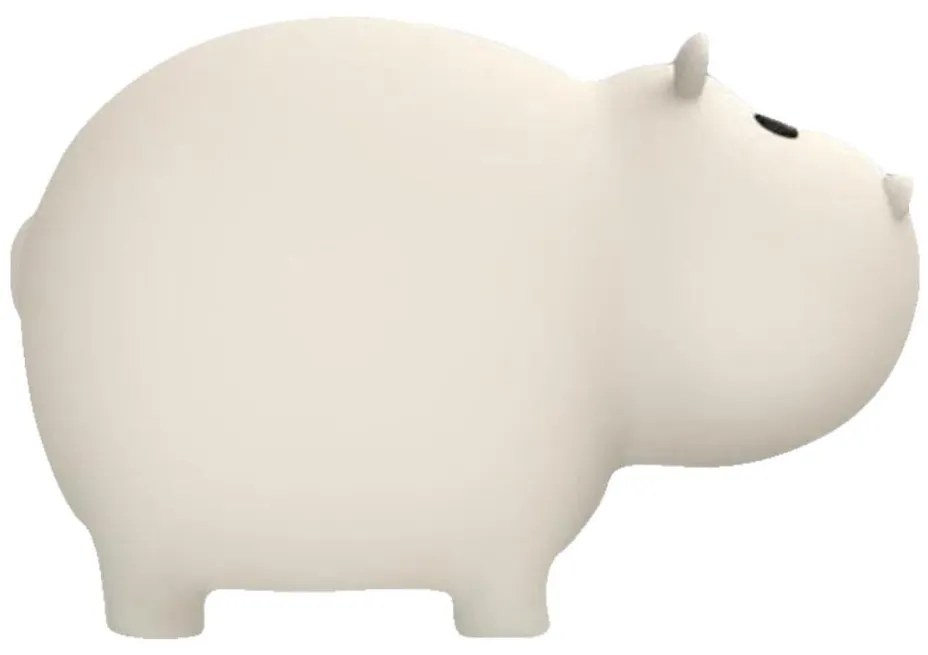 MegaLight - LED RGB Újratölthető gyermek érintős fürdőkád lámpa SWIMMY HIPPO LED/5V