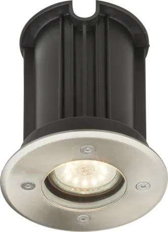 Globo 31100 Taposólámpa, üveg, akril, terhelhető: 2000kg, IP65, ø: 110, M:115, kivágás Ø 93mm, exkl. 1xGU10 15W 230V
