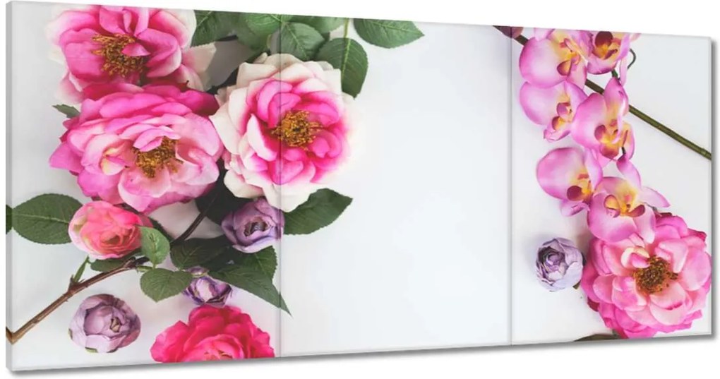 Vászonkép 180x90 Virágok Virágkötészet