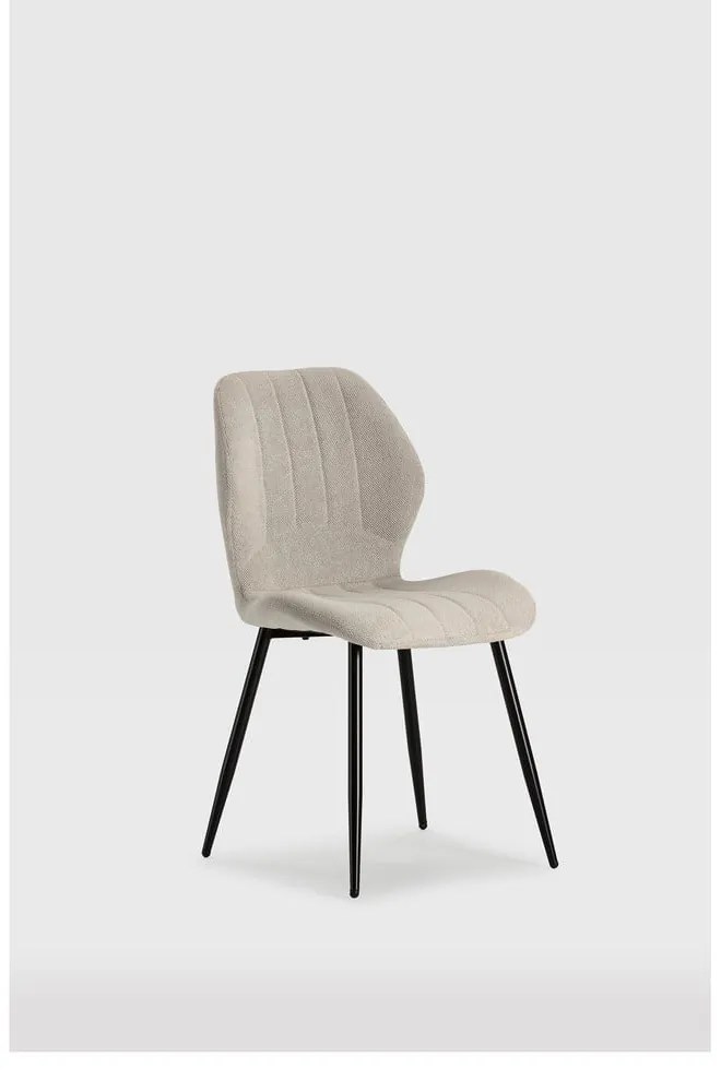 Krémszínű étkezőszék szett 4 db-os Milu – Marckeric