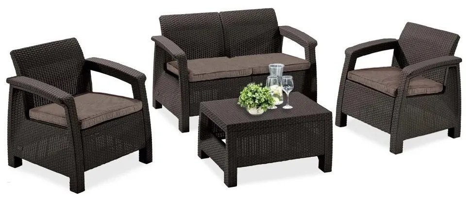 Corfu set II kerti bútor garnitúra