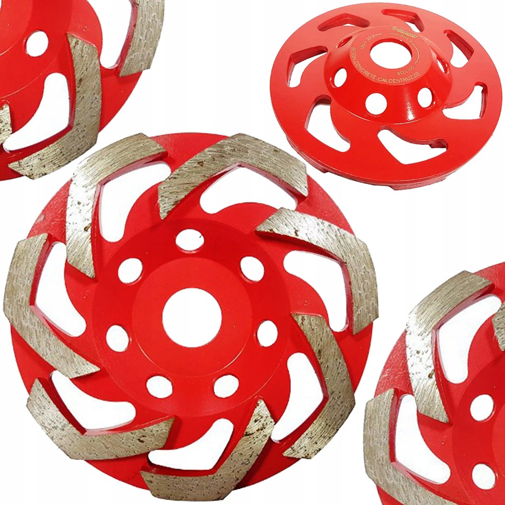 Betoncsiszoló Tárcsa 125x5mm L-shape Mar-pol