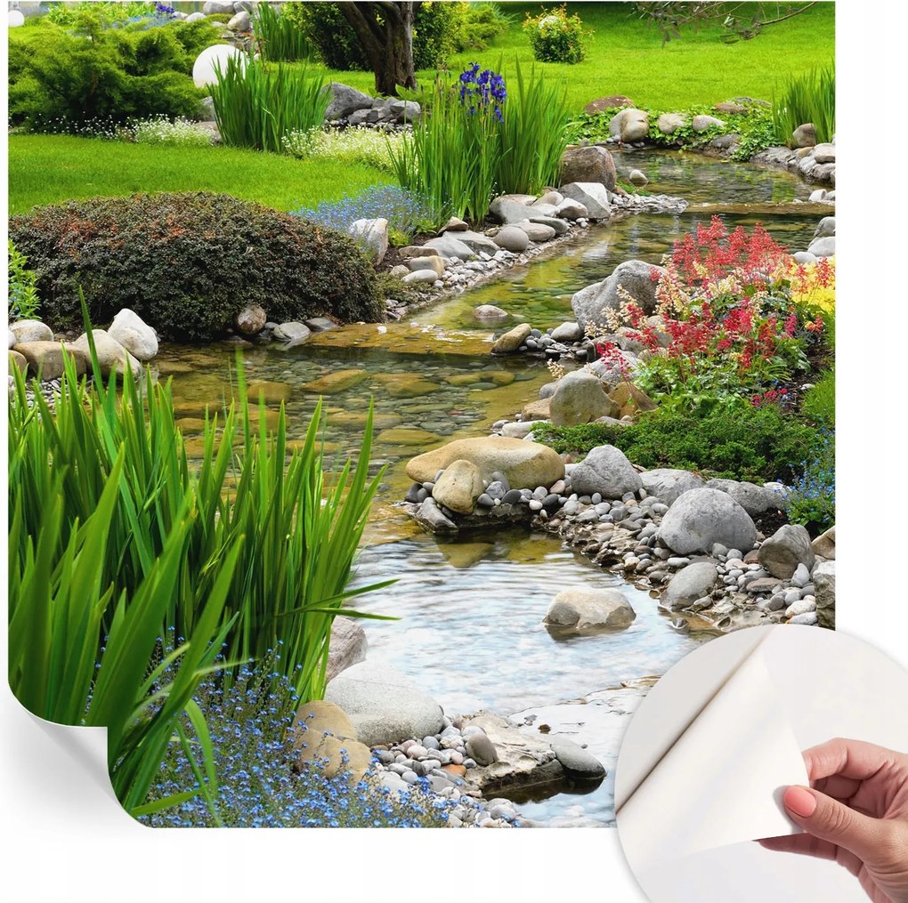 Fotótapéta Fali tapéta Hálószobába és Nappaliba Idilli kert 250x250