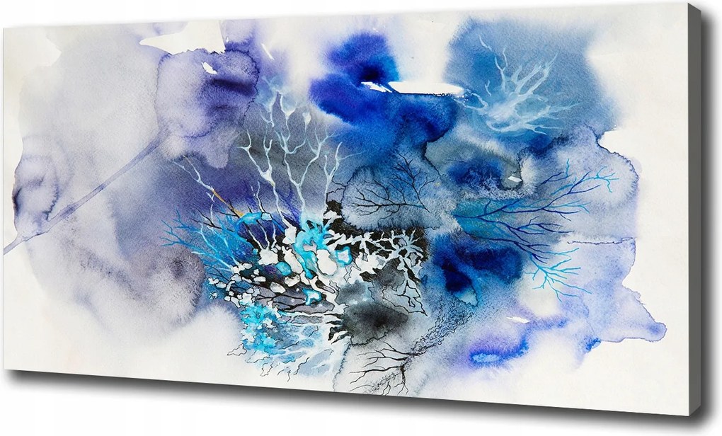 Vászonkép Absztrakt virágok 100x70 cm