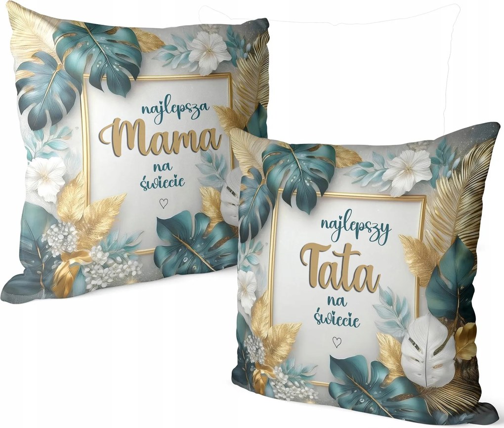 2 db-os Anyák Napi Ajándék Párna Szett Anyák Napjára Apukáknak