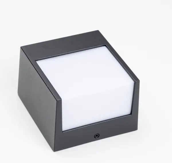 Brilagi - LED Kültéri fali lámpa TERNI LED/12W/230V fekete IP44