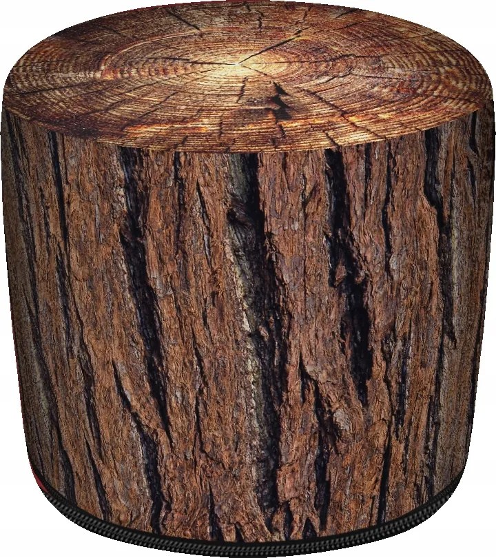 Kényelmes puff granulátummal töltött ülőfelület Bertoni 36 Gr Akác 36x36 cm