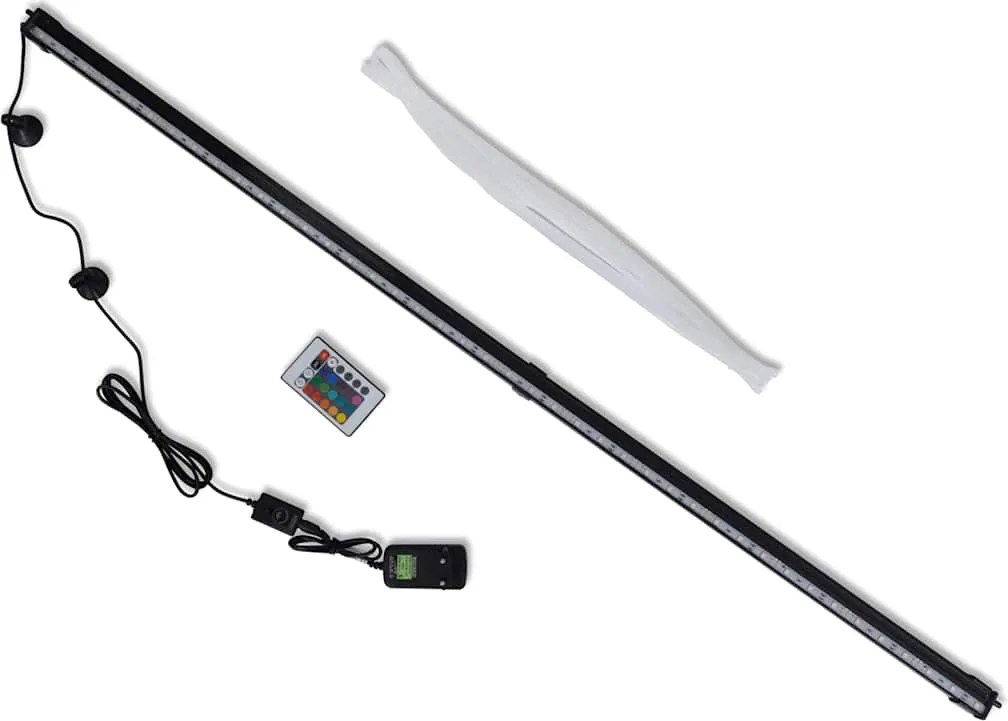 vidaXL LED-es RGB buborékos akváriumlámpa 107 cm
