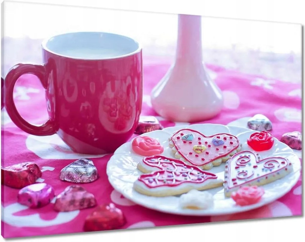 Vászonkép 100x70 Nőnap Ajándék Love