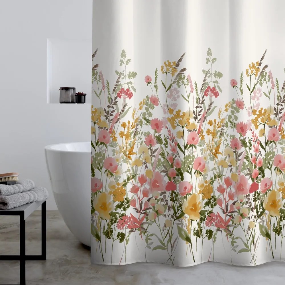 Zuhanyfüggöny 180x180 cm Countryside Floral – Catherine Lansfield