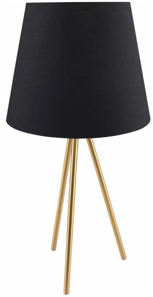 Asztali lámpa ELENA 1xE27/20W/230V fekete