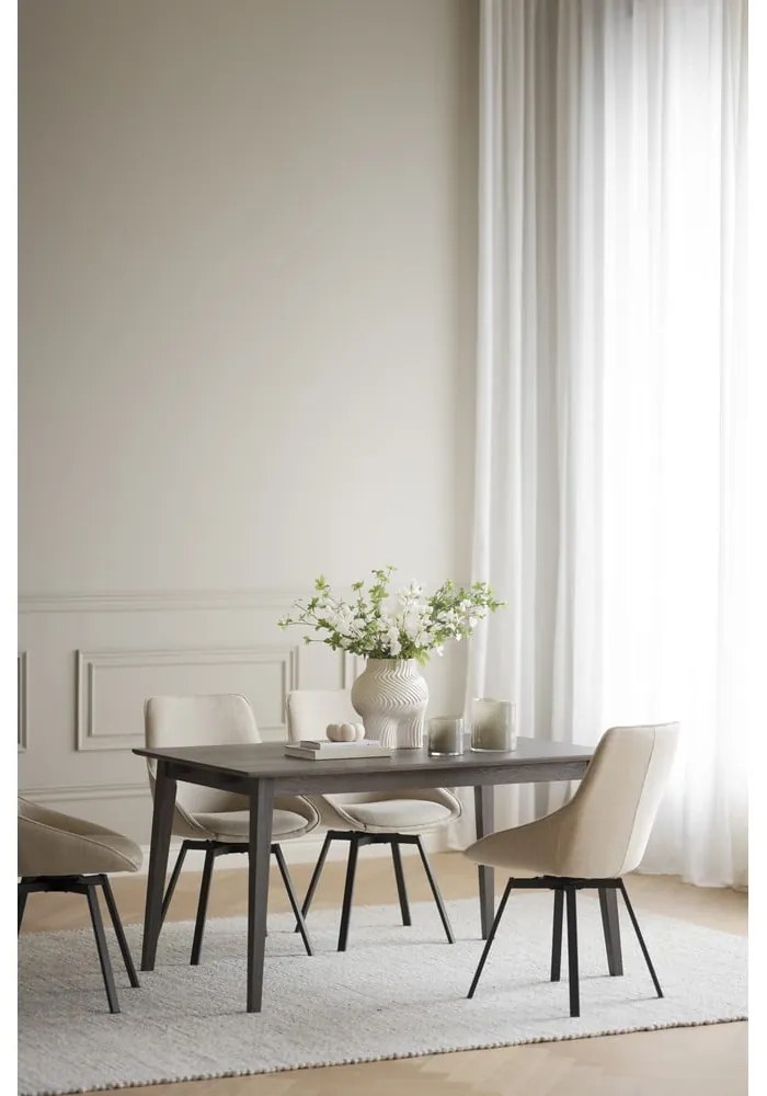 Tölgyfa bővíthető étkezőasztal 140x90 cm Filippa - Rowico