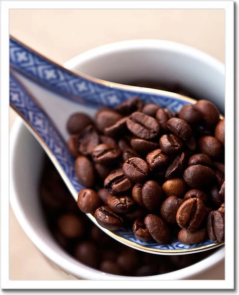 Poszterek keretben 40x50 Aromás kávébabok