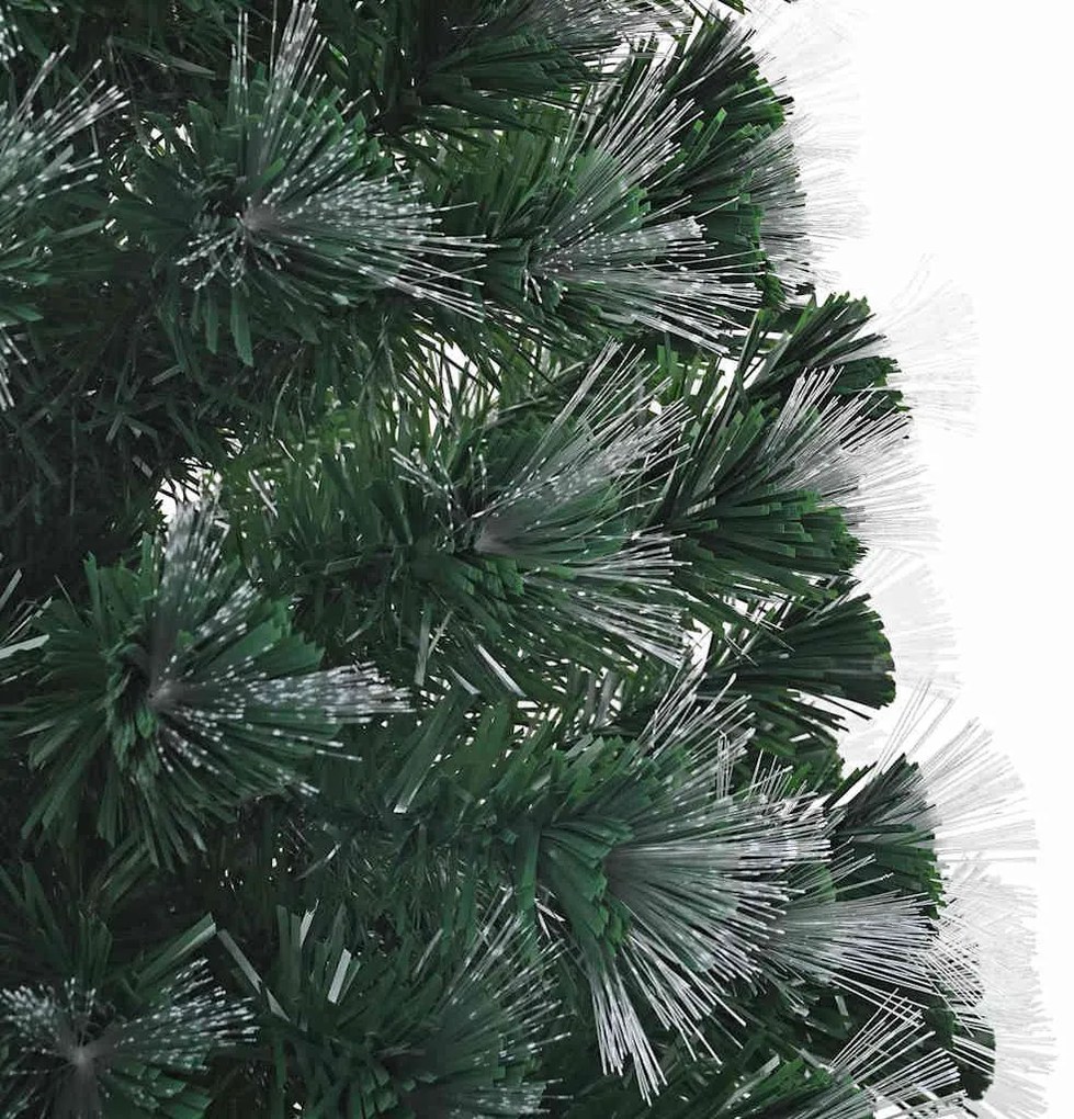 Mű karácsonyfa dekoratív vonós lámpákkal Zöld 240 cm PVC