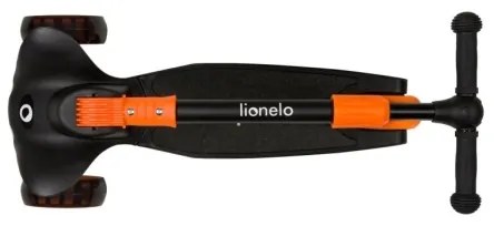 Lionelo - Gyermek roller TIMMY 3xAA narancs/fekete