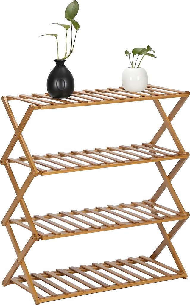 Keskeny Cipőtartó Állvány, Hordozható Összecsukható Cipőtároló Állvány