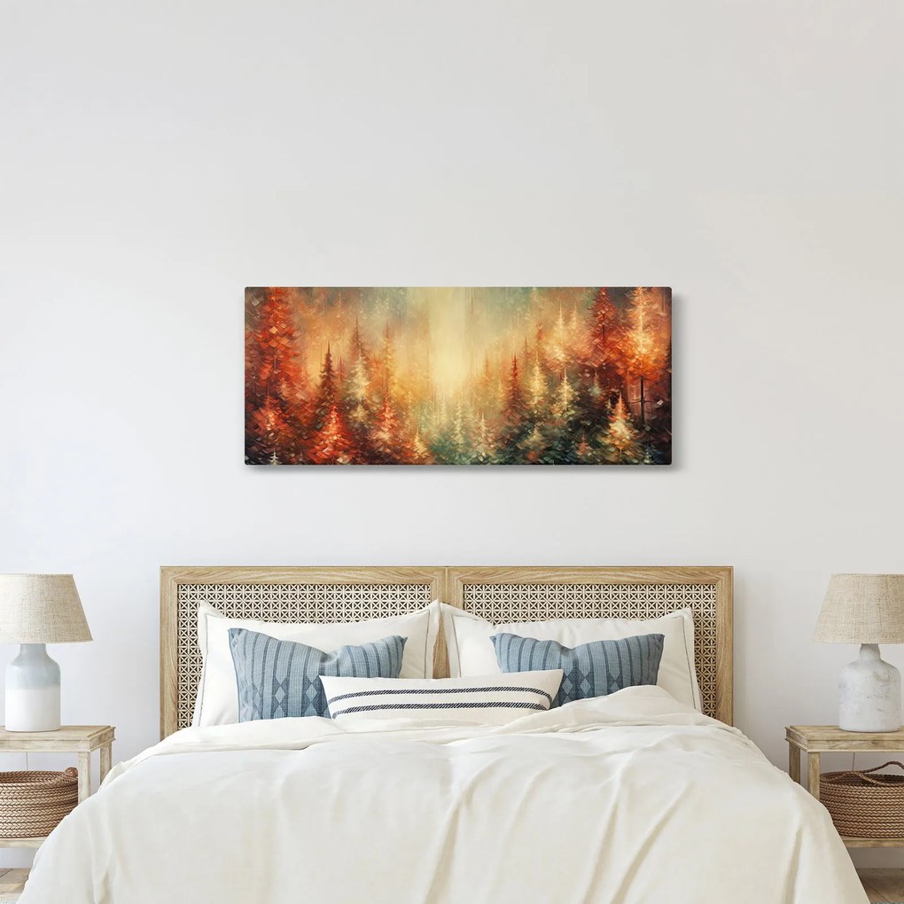 Kép - Erdők festése (120x50 cm)