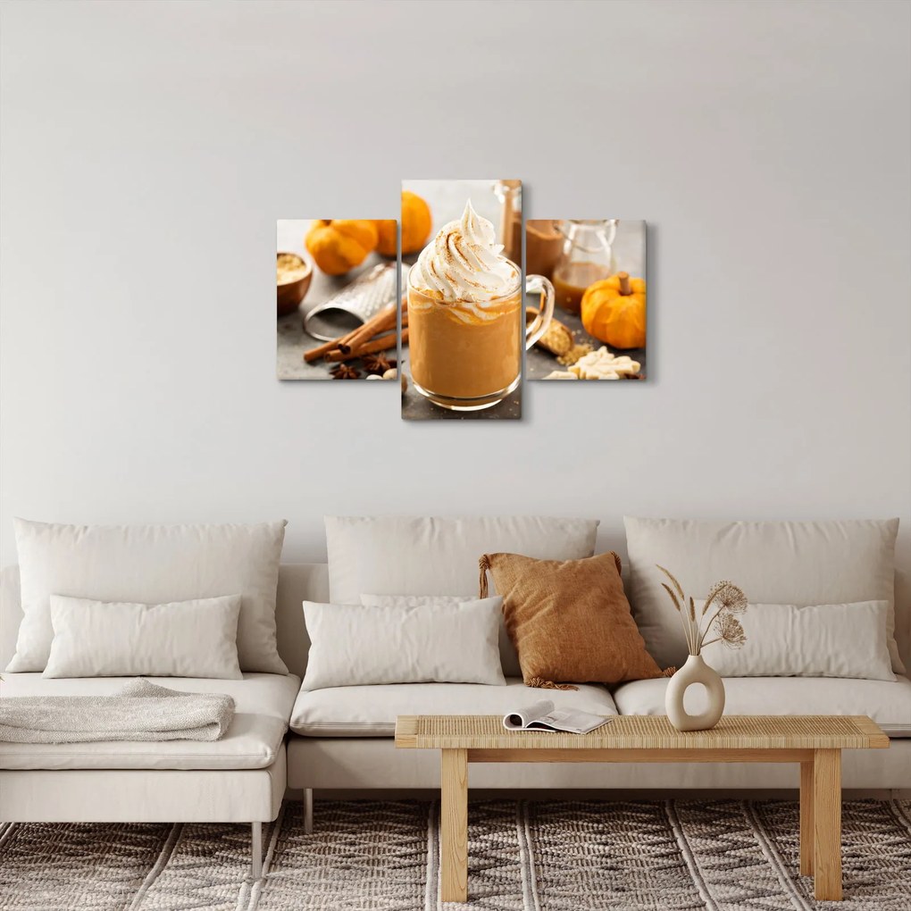 Kép - Tök latté (90x60 cm)