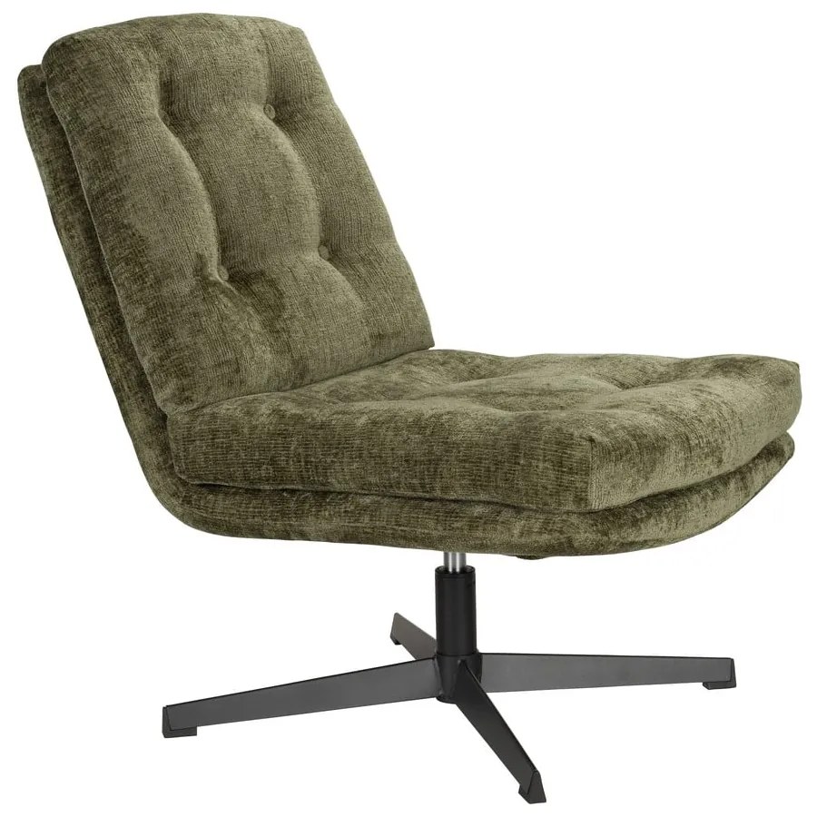 Zöld forgó fotel Kai – White Label