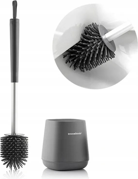 Gumi szilikon WC-kefe Modern antibakteriális