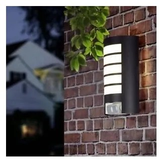 STEINEL 657819 - Kültéri érzékelős lámpa L12 1xE27/60W/230V IP44