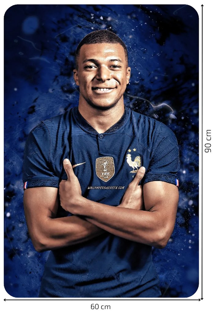 Textil falmatrica "Kylian Mbappé"